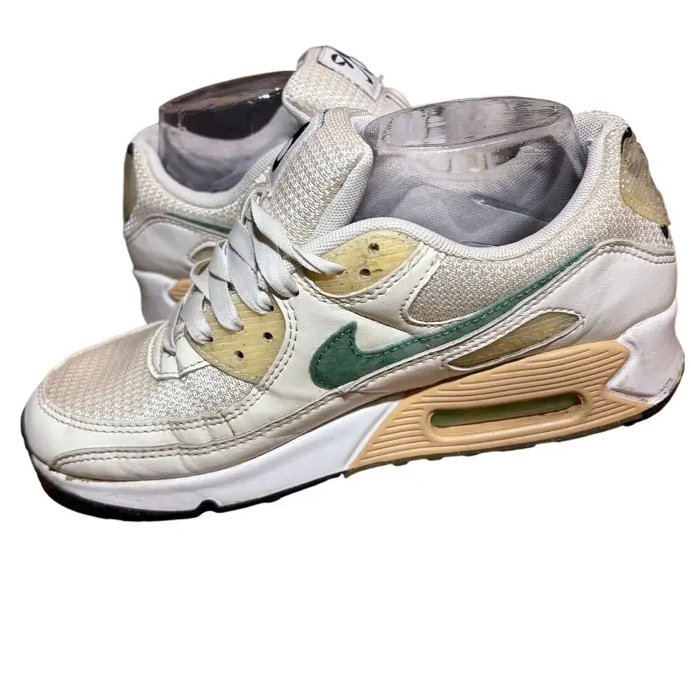 Nike Air Max‎ 90 Shoes Womens Size 8 DO9850-100 Athletic Sneakers